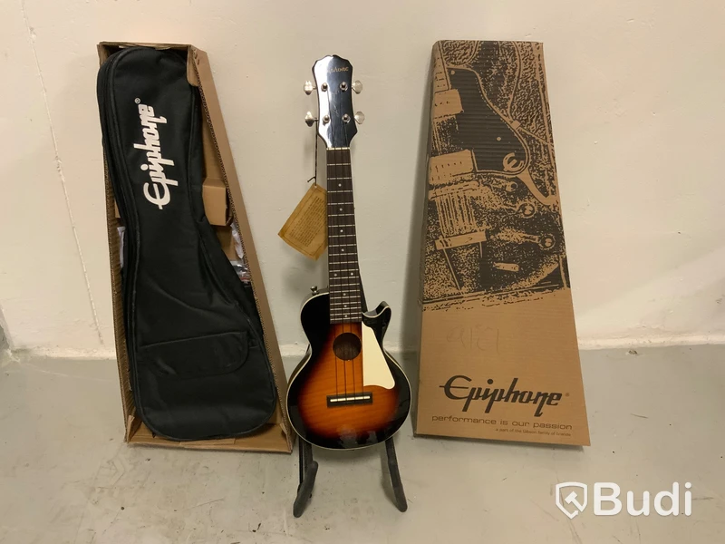 Epiphone Les Paul Ukelele ink Gigbag i kartong