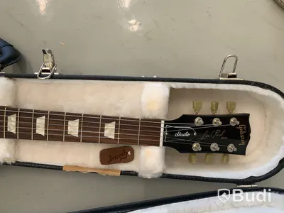 Gibson Les Paul Studio Signerad av okänd ink certifikat