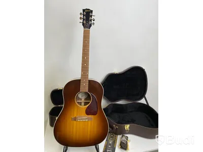 Gibson MONTANA J-45 STUDIO BURST akustisk gitarr. OMSTARTAD pga felbud.