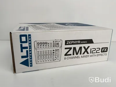 Mixer, Alto zmx122fx. Ny i kartong