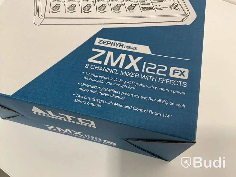 Mixer, Alto zmx122fx. Ny i kartong