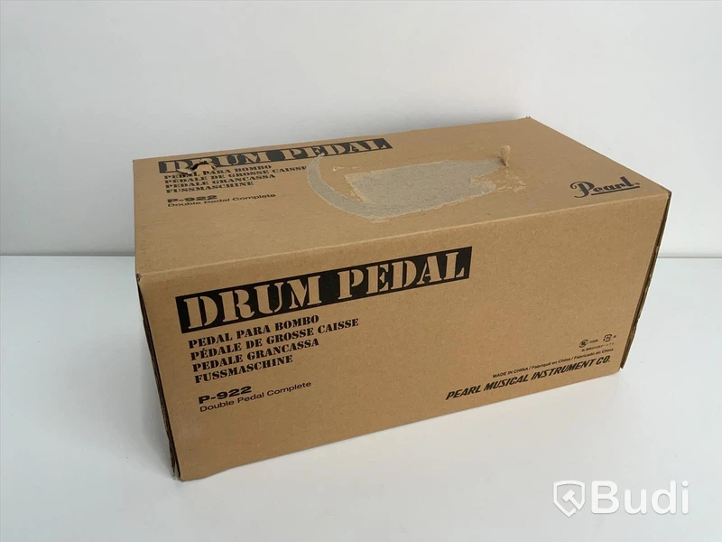 Trumpedal, Pearl drum pedel p-922. Ny i kartong