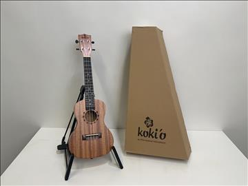 Ukelele Risa koki’o mahogany concert med bag