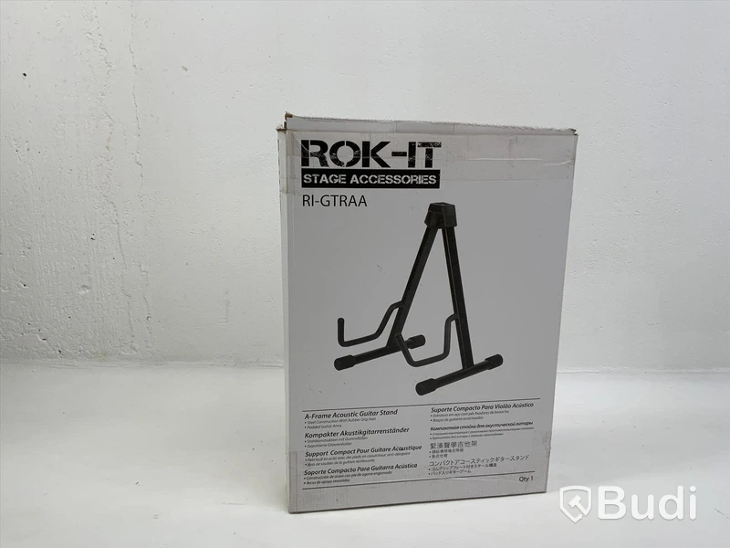 ROK-IT A-frame acoustic guidar stand