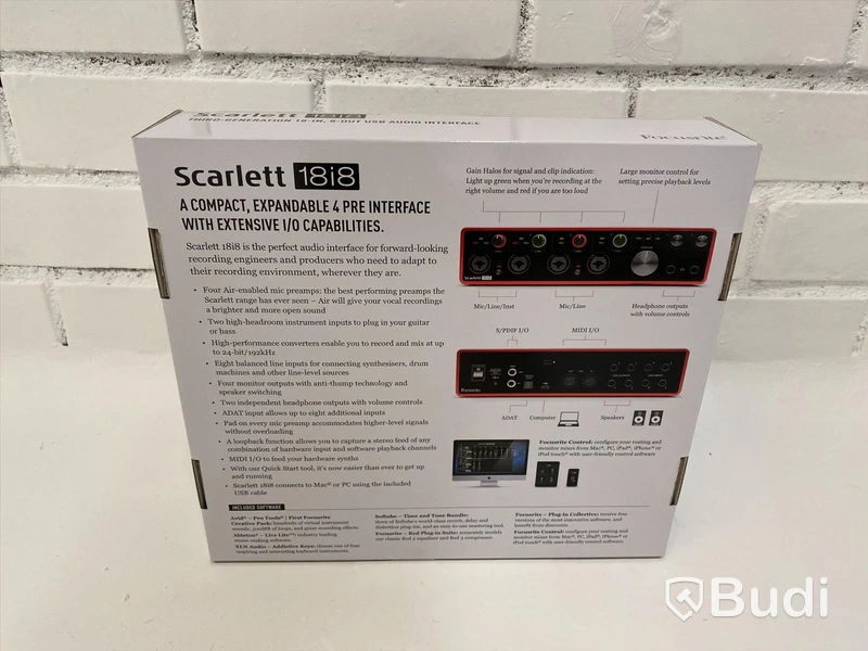 Focusrite Scarlett 18i8 INTERFACE