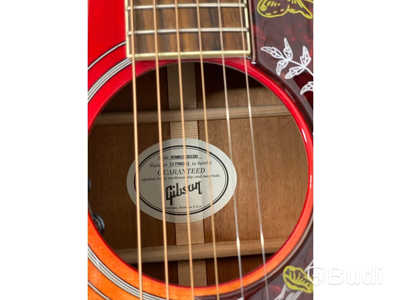 Gibson HUMMINGBIRD akustisk gitarr