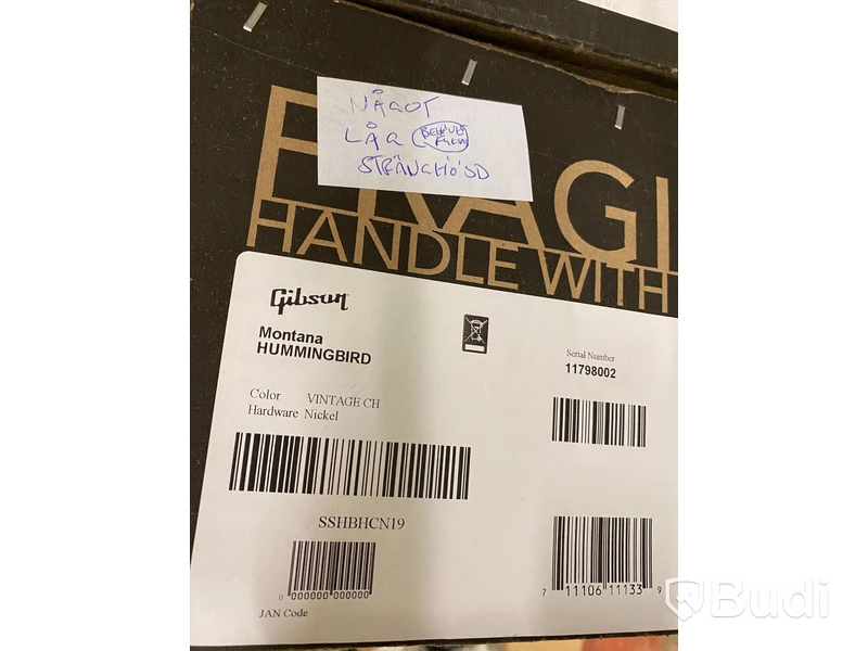 Gibson HUMMINGBIRD akustisk gitarr