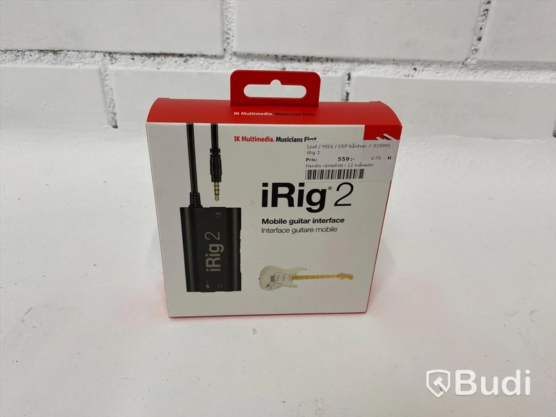 iRig 2 mobile guitar interface