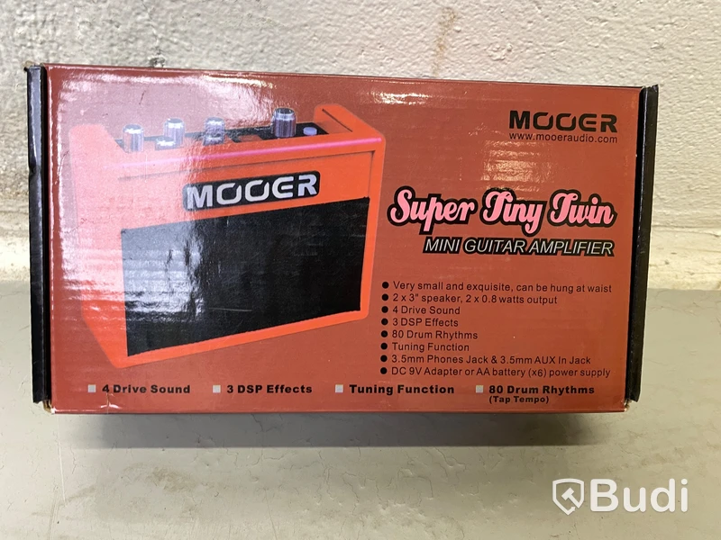 Mooer Super Tint Twin liten gitarrförstärkare