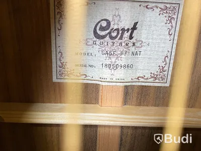 Gitarr Cort GA5F PF NAT OBS! 2st trasiga stämskruvsvred