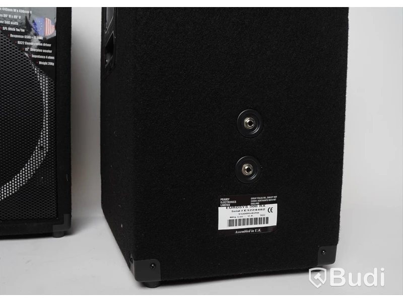 2 x Peavey EuroSys 500 RX