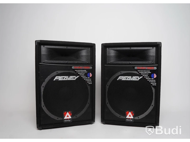 2 x Peavey EuroSys 500 RX