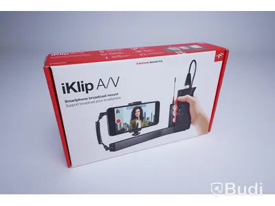 iKlip A/V Mobilhållare med XLR med phantom-matning