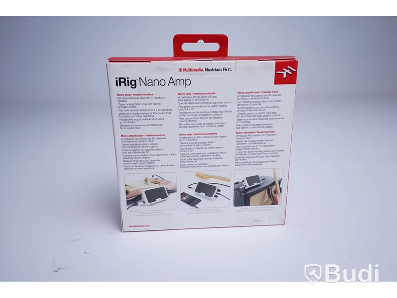 iRig Nano Amp minigitarrförstärkare
