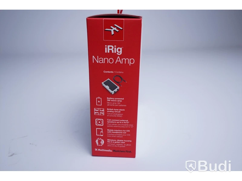iRig Nano Amp minigitarrförstärkare