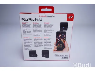 iRig Mic Field med lightningkontakt för Iphone