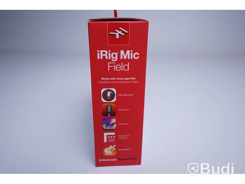iRig Mic Field med lightningkontakt för Iphone