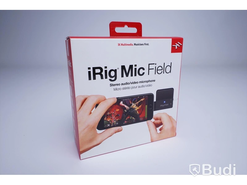 iRig Mic Field med lightningkontakt för Iphone