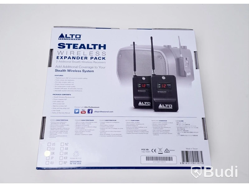 Trådlöst ljudöverföringssystem / Alto Ste­alth Wire­less Expan­sion Kit