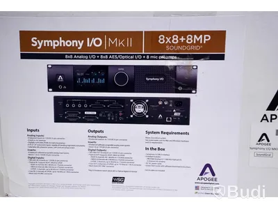 Data & Mjukvara. Apogee Symphony I/O MKII 8X8+8mp - NY i kartong - nypris ca 25 000 ink moms