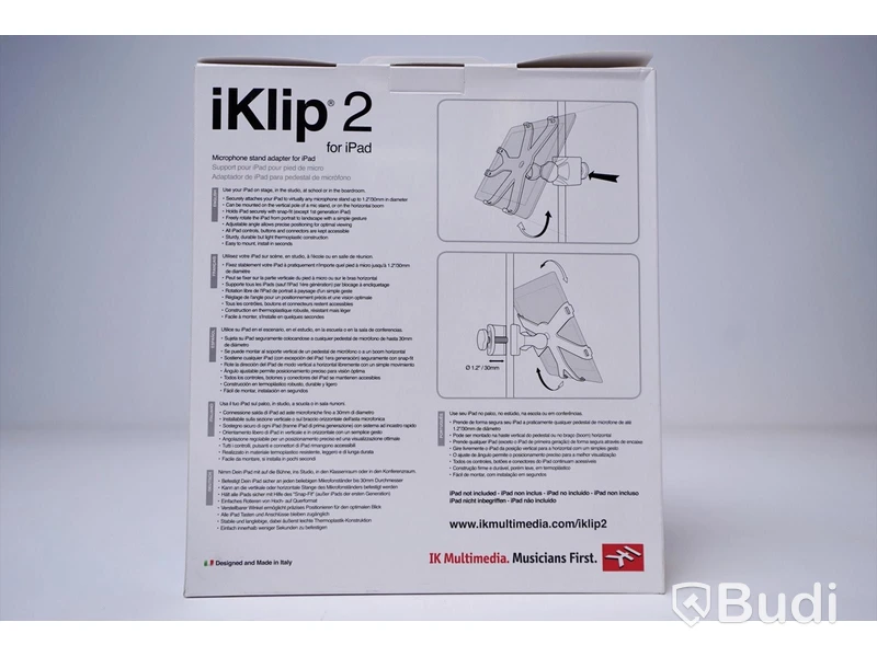Mic stativ för iPad / iklip 2