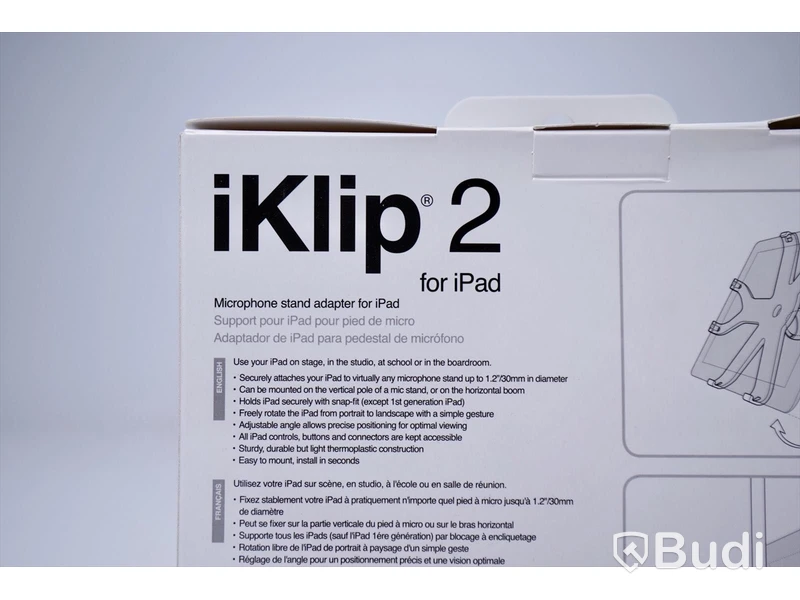 Mic stativ för iPad / iklip 2
