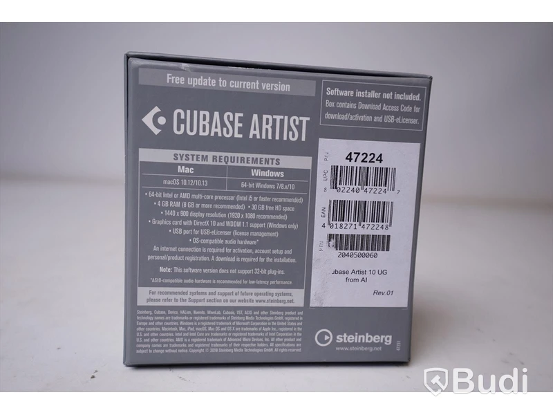 CUBASE ARTIST 10 UG from AI