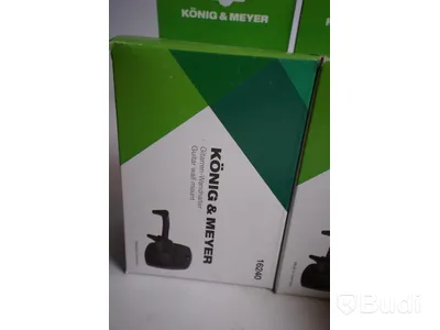 Väggfäste för gitarr Konig & Meyer 16240 (set med 4)