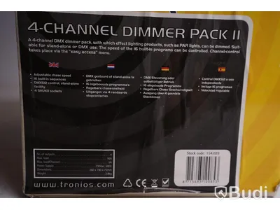 BeamZ 4 channel DMX dimmer pack II