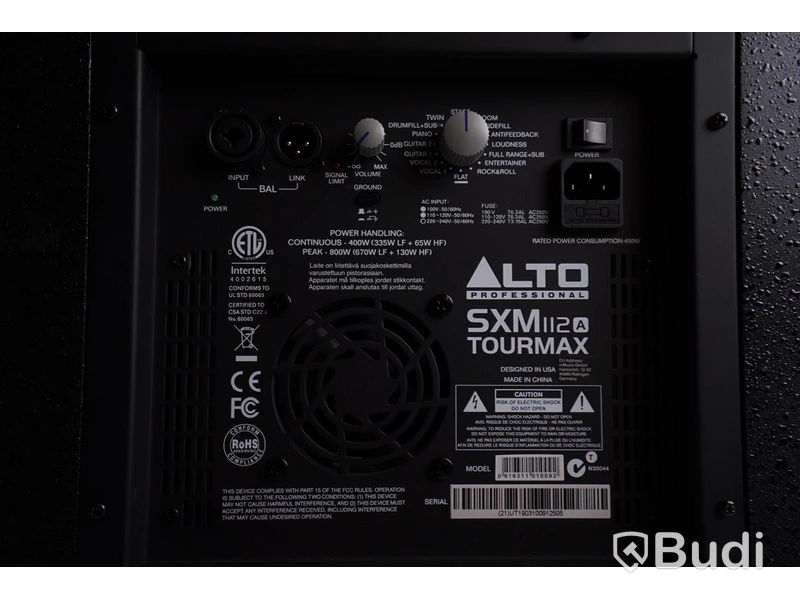 Aktiv monitor Alto SXM112A