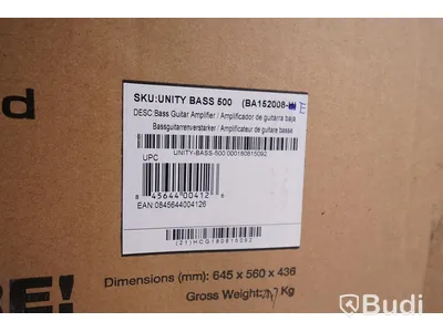Basförstärkare Blackstar Unity BASS U500