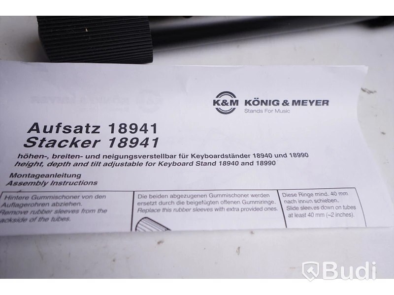 Överdel till keyboardstativ König & Meyer
