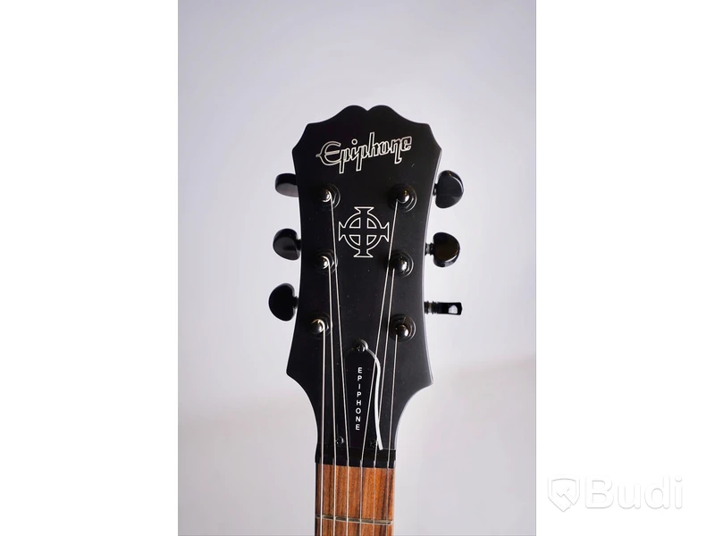 Elektrisk gitarr Epiphone Gothic Les Paul Studio PB - enl1pbbh1