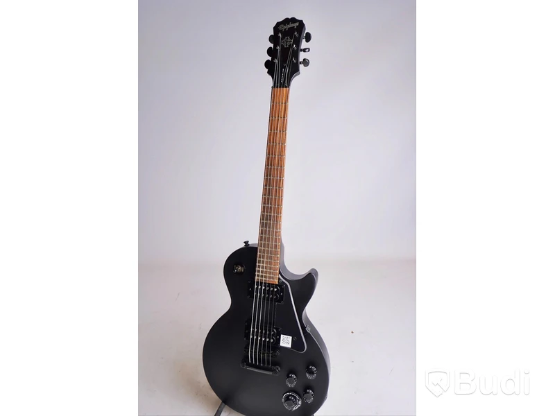Elektrisk gitarr Epiphone Gothic Les Paul Studio PB - enl1pbbh1