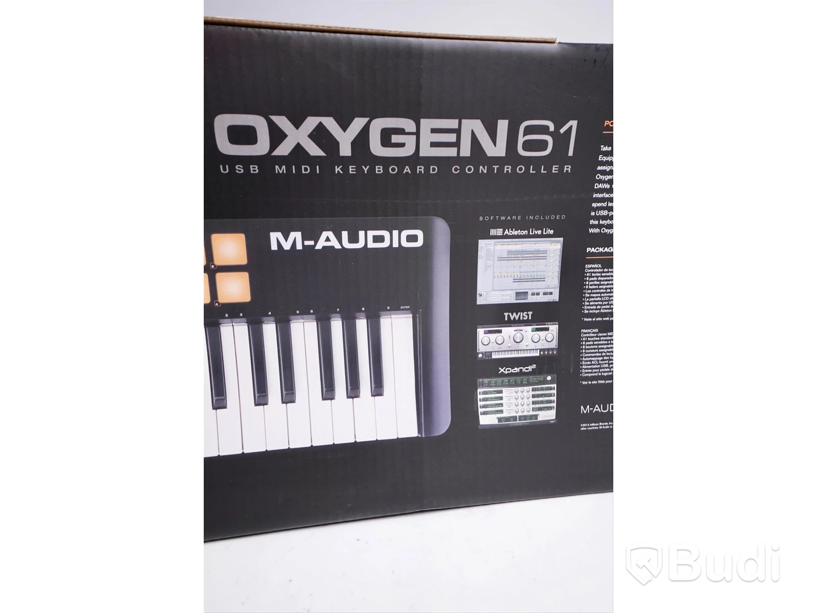 USB Midi Keyboard Controller M-AUDIO OXYGEN61