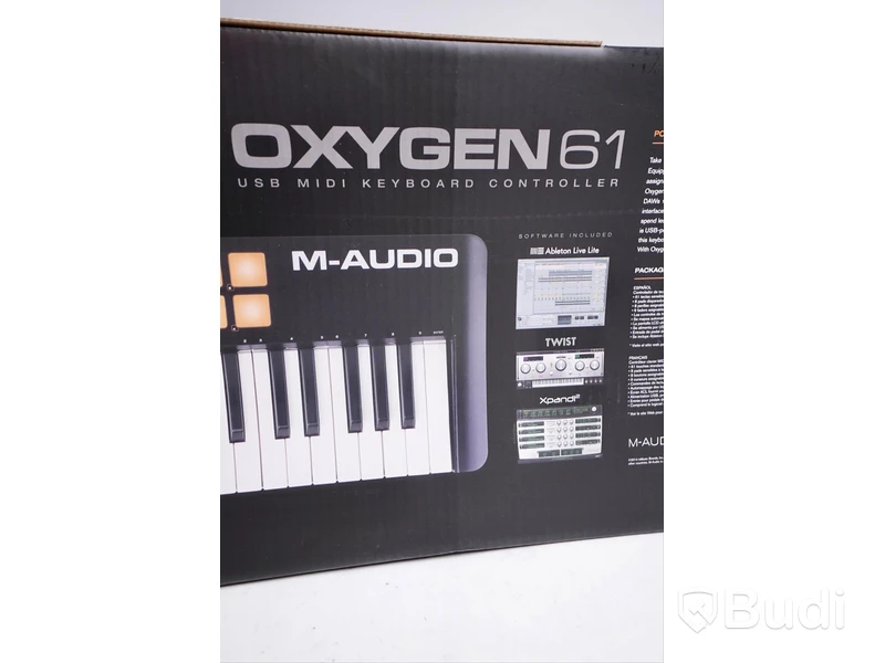 USB Midi Keyboard Controller M-AUDIO OXYGEN61