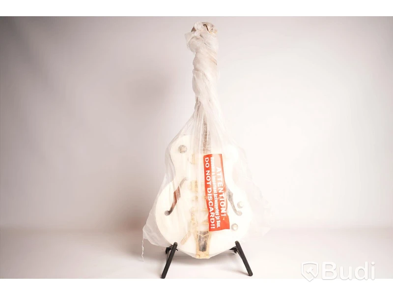 Epiphone Wildkat Wild Royale w/Bigsby Pearl White, elgitarr oöppnad