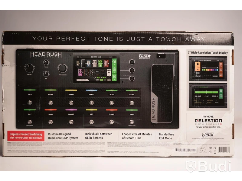 Headrush Pedalboard, multi-effect pedal, reklamationsvara