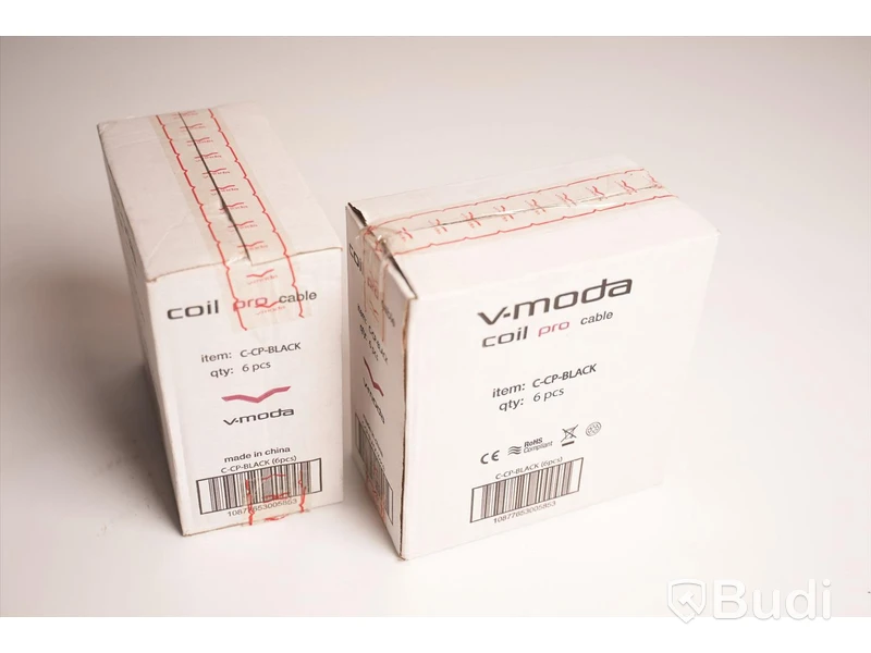 V-Moda CoilPro, förlängningskabel oöppnad
