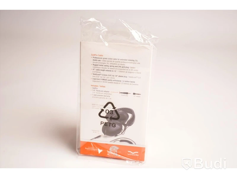 9st V-Moda CoilPro, förlängningskablar oöppnad