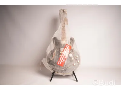 Epiphone Sheraton-II PRO Ebony, elgitarr oöppnad
