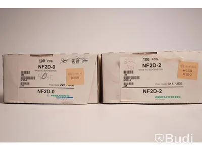 1 låda med 23 st Neutrik NF2D-0 och 1 låda med 49st Neutrik NFD-2