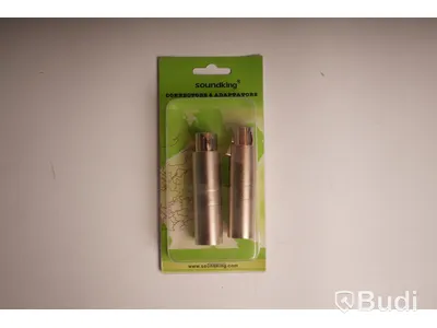 1 låda med Sound King CA301, XLR adapter