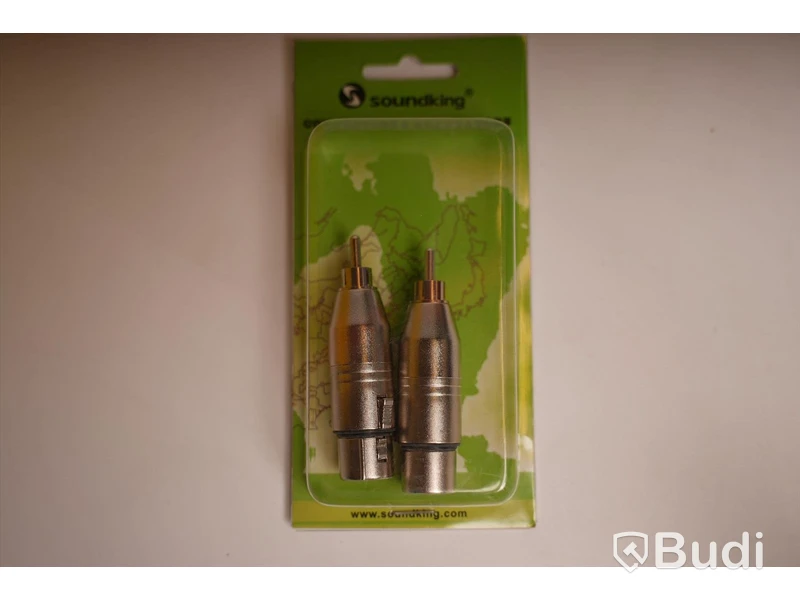 1 låda med Sound King CA301, XLR adapter