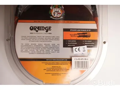 2st Orange Speaker Cable 6ft, speakON och en Supreme SpeakON cable 2m