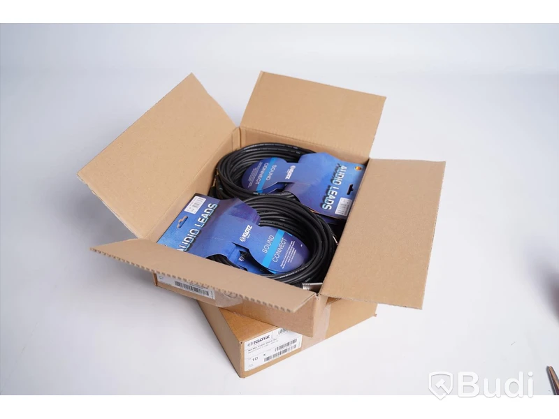 Mikrofonkabel 20st. Klotz M1 5m. Ny, Obruten förpackning.