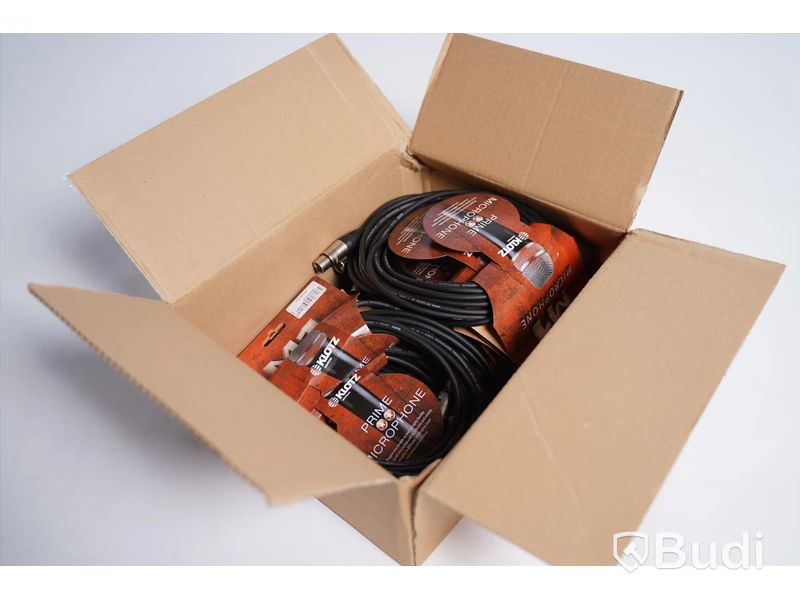 Mikrofonkabel 7,5m 27st, Klotz M1 Mic Cable bk. Ny, Obruten förpackning.
