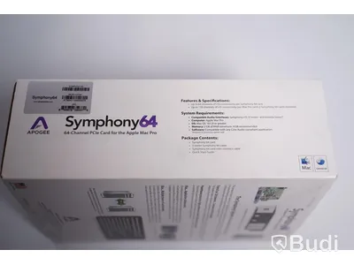 Apogee Symphony 64 PCIe card (Mac Pro). Ny, Obruten förpackning.