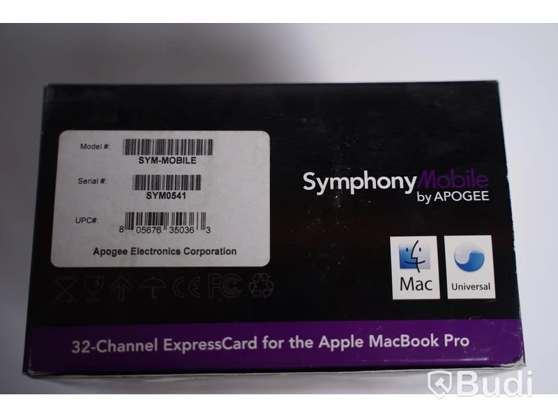 Interface 3st. Apogee Symphony Mobile. Ny, Obruten förpackning.