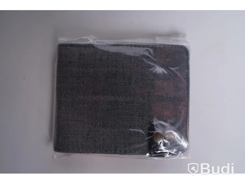 Plånbok grå 5st, Mono Die Cut Wallet. Ny, Obruten förpackning.